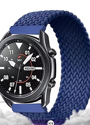 Нейлоновый ремешок 22 мм. на galaxy watch 46 mm, длинна m-155 mm без часов на запястье 185-195 мм