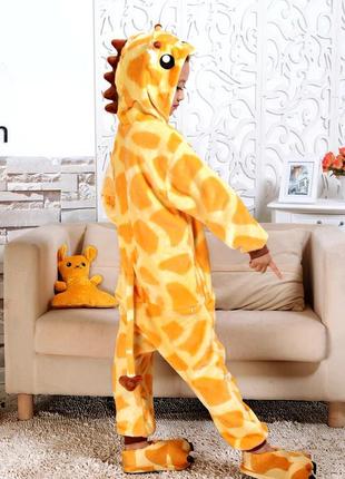 Кігурумі жираф мелман піжама для дітей хлопчиків і дівчаток на зріст 132-140 розмір 134 1404 фото