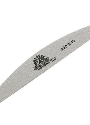 Пилка для нігтів global fashion 220/240