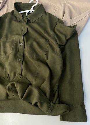 Сорочка рубашка хакі tally weijl