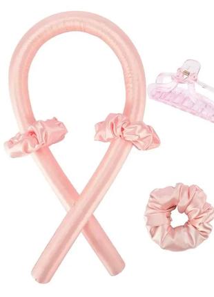 Бигуди мягкие, палка керлик для завивки волос, мягкая лента бигуди, ободок, кёрлик bounce