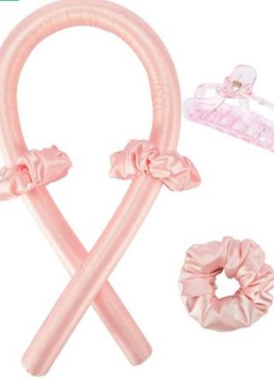 Бигуди мягкие, палка керлик для завивки волос, мягкая лента бигуди, ободок, кёрлик bounce