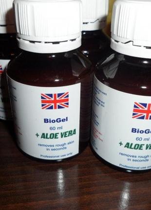 Кислота для педикюра biogel био гель+aloe vera 60 мл7 фото