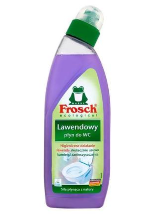 Фрош wc frosch средство для мытья и чистки унитаза с ароматом лаванды 750ml (германия)