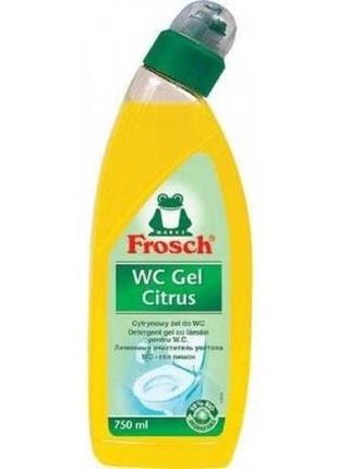 Фрош wc frosch средство для мытья и чистки унитаза з ароматом цитруса 750ml (германия)
