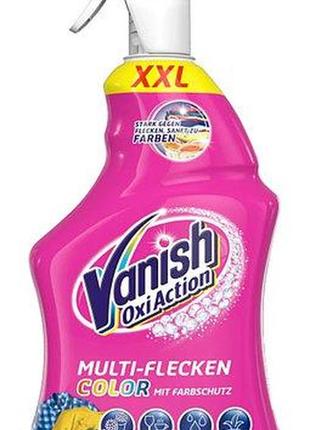 Спрей против всех видов пятен для цветного белья vanish oxi action color, 860 мл. (германия)1 фото