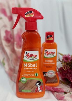 Спрей для ухода за мебелью полибой poliboy mobel intensiv pflege 375ml (германия)