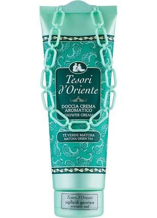 Крем-гель для душа tesori d`oriente matcha green tea shower cream 250 мл италия1 фото