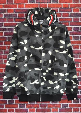 Zip худи bape1 фото