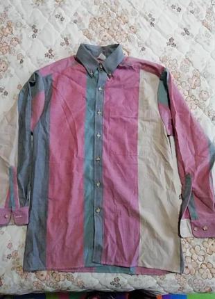 Рубашкана на стрункого чоловіка розмір s-м angelica