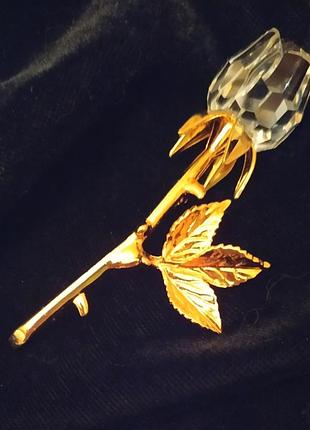 Swarovski original вінтажна брошка