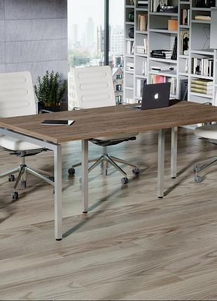 Стол для переговоров q-200 ld дуб палена. конференц-стол в переговорную