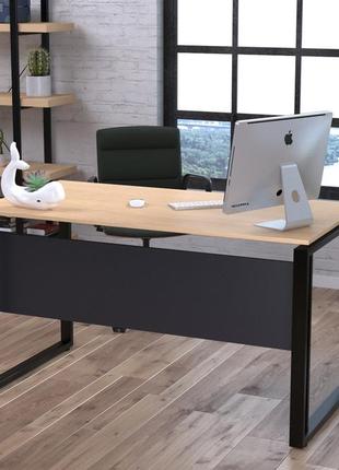 Письменный стол loft design g-135-32 135х70х75 см дуб борас ...