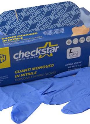 Перчатки нитриловые размер l 100шт. magneti marelli 099700120070