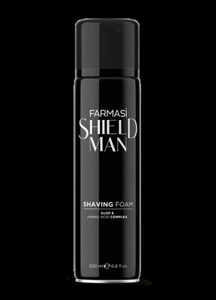 Пена для бритья shield man amino acid, 200 мл farmasi