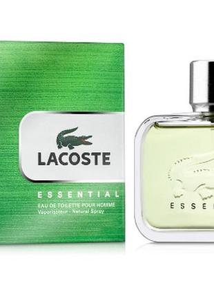 Мужская туалетная вода lacoste essential (лакоста эссеншиал) 125 мл1 фото