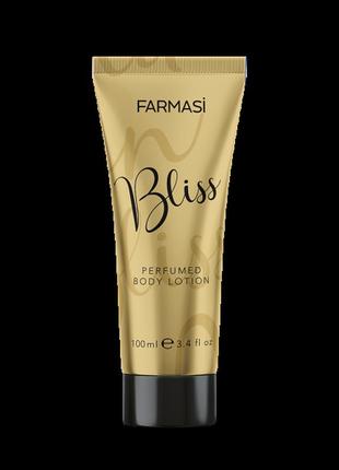 Парфюмированный лосьон для тела bliss, 100 мл farmasi