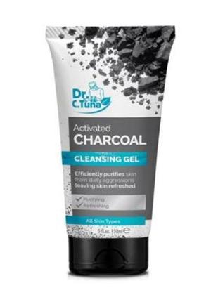 Очищающий гель для лица activated charcoal dr. c.tuna 150 мл farmasi