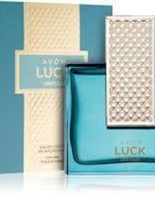 Туалетная вода avon luck limitless для него, голубой, 75 мл1 фото