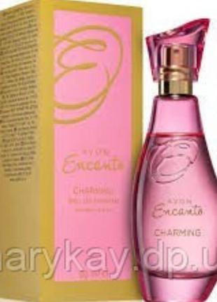 Туалетна вода "єжевика і юскус" avon charming encanto 50 мл