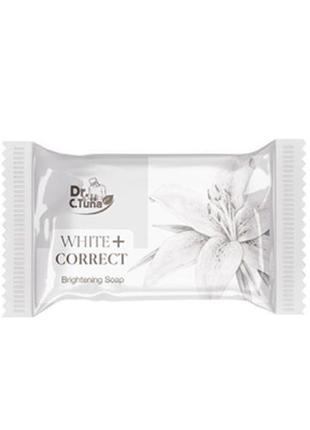 Отбеливающие мыло для лица white+ correct dr. c.tuna, 100 г