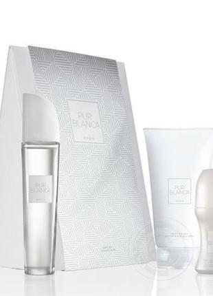 Парфюмерно-космітний набор pur blanca avon