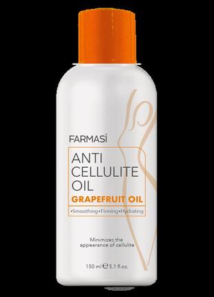 Антицеллюлитное масло для тела grapefruit, 115 мл farmasi1 фото
