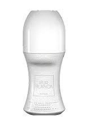 Дезодорант-антиперспірант з шариковім аплікатором pur blanca avon 50 мл