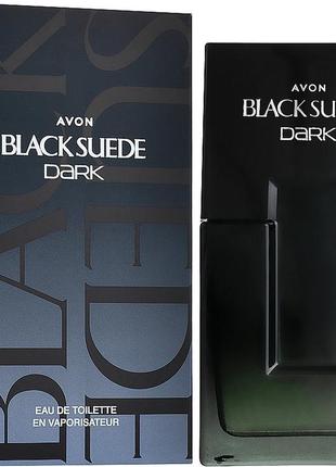 Туалетна вода avon black suede dark, 75 мл