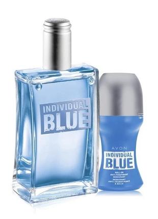 Парфюмерный  набор avon individual blue 03022