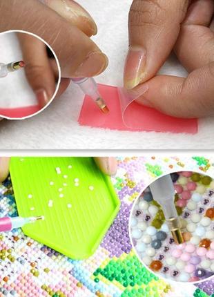 Набор алмазной вышивки "икона дева мария с младенцем" полная выкладка ,мозаика 5d, 40х30 см