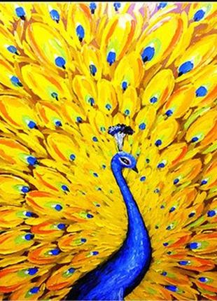 Алмазная вышивка" павлин " пейзаж,искусство,цветы,полная выкладка ,мозаика 5d, наборы 30х40см