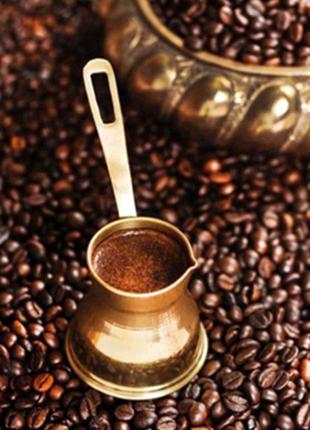 Алмазная вышивка кофе "турка ",кофе, аромат, полная выкладка ,мозаика 5d, наборы 30х40 см