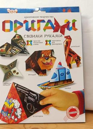 Набір для творчості, 27x21,5x1,5 см, "орігамі", danko toys2 фото