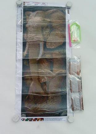 Алмазная вышивка" семья слонов ",тигр,лев,леопард,жираф, полная выкладка ,мозаика 5d,...