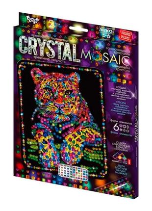 Набір алмазної мозаїки вишивки crystal mosaic самоклеючі стрази кристали 5d креативна творчість 28х22 см1 фото