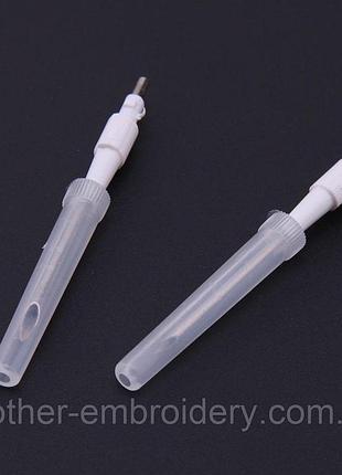 Игла для ковровой техники, набор пробивных игл 4 шт для ковров набор для вышивки нитки выдергивания выбивания5 фото