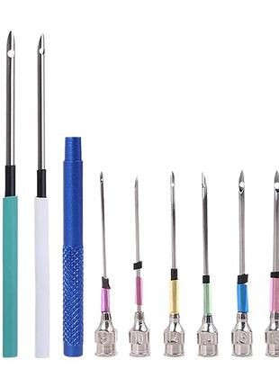 Игла для ковровой техники пробивных игл 10 шт для ковров набор для вышивки нитки выдергивания выбивания