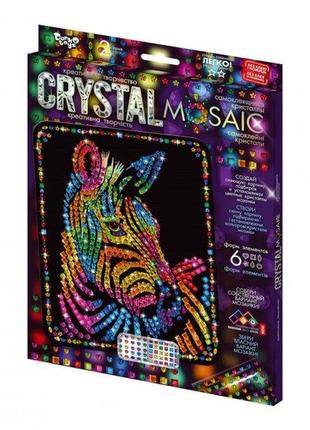 Набор алмазной мозаики вышивки crystal mosaic самоклеющиеся стразы кристаллы 5d креативное творчество 28х22 см