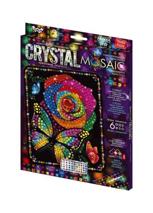 Набір алмазної мозаїки вишивки crystal mosaic самоклеючі стрази кристали 5d креативна творчість 28х22 см
