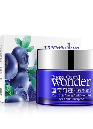 Крем для лица bioaqua с экстрактом черники wonder essence cream, 50г