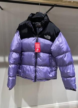 Зимовий пуховик the north face 700 lilak