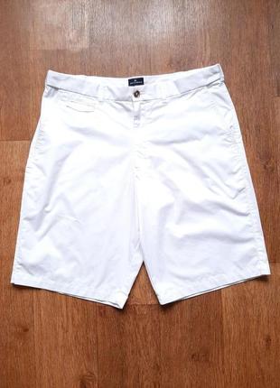 Шорти коттонові білі marks&spencer blue harbour w38"