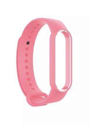 Браслет/ремінець для фітнес-трекер смарт-годинників mi band 5 pink