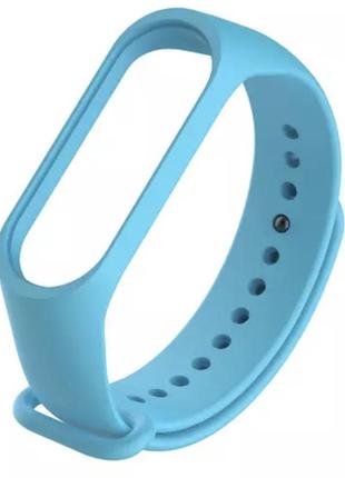 Браслет/ремінець для фітнес-трекер/смартгодинник mi band 3/4 синій