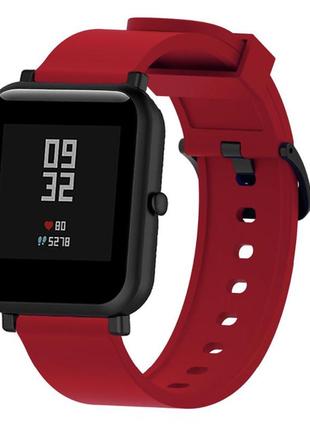 Браслет / ремешок для часов xiaomi amazfit bip / xiaomi amazfit gts red2 фото