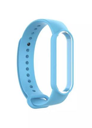 Браслет/ремінець для фітнес-трекер смарт-годинника mi band 5 sky blue