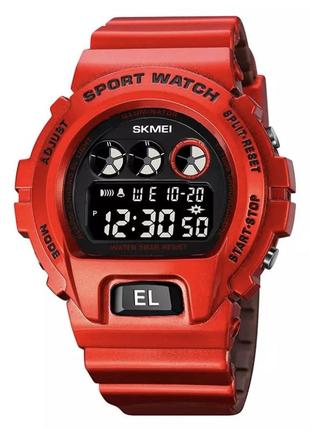 Годинник спортивний skmei 1813 червоний