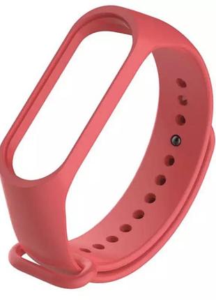 Браслет/ремінець для фітнес-трекер/смартгодинник mi band 3/4 червоний