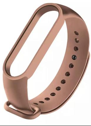 Браслет/ремінець для фітнес-трекер смарт-годинника mi band 5 коричневий